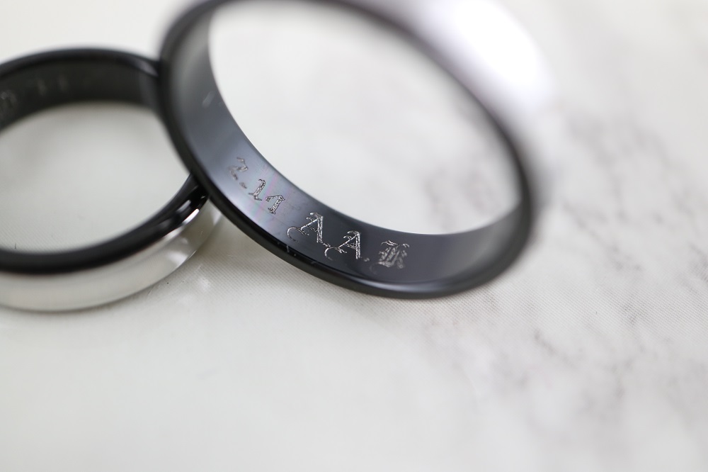 名入れ　即日　横浜　指輪　刻印　