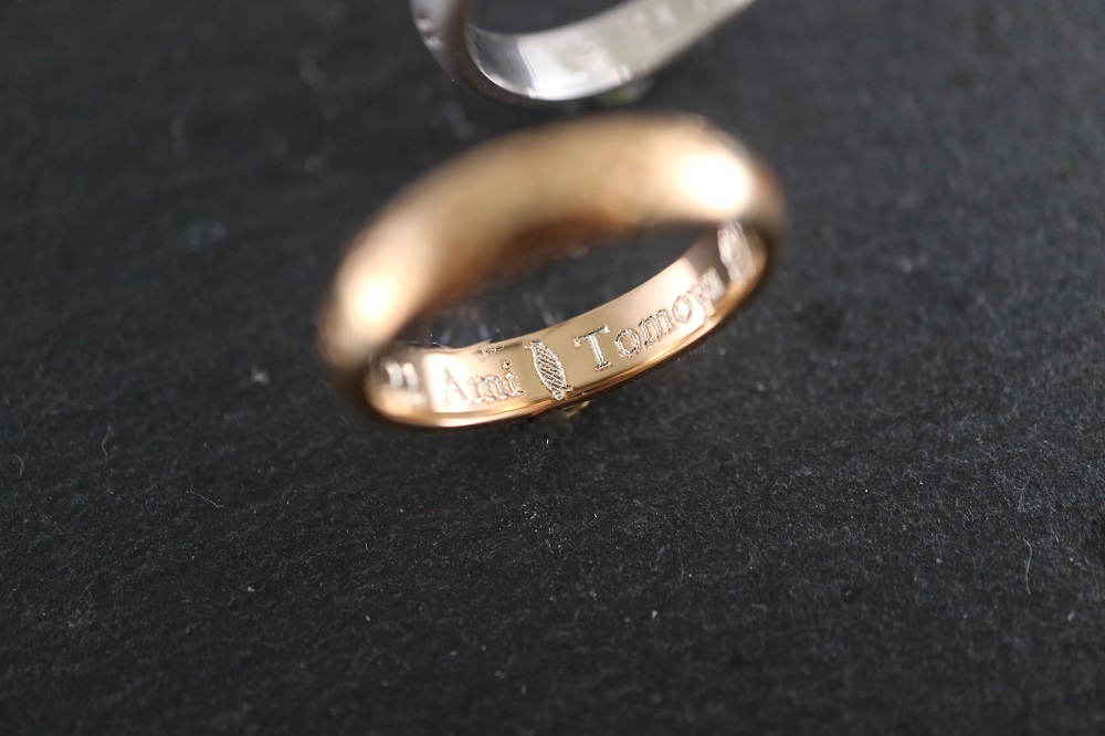 指輪　刻印　即日　横浜　ペンギン