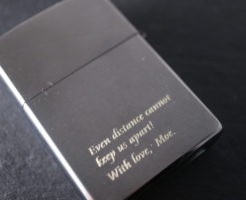 Zippo ジッポライターへ刻印　名入れ　即日　横浜2