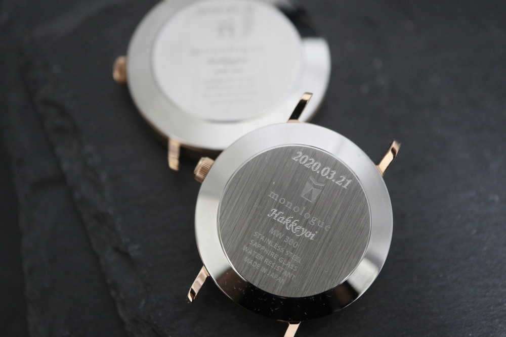 名入れ　即日　横浜　時計　刻印　1